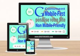 Comment Google Mobile-First pénalise site web Non Mobile-friendly